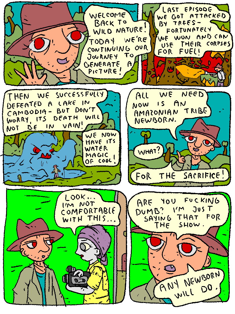 pete irving in south america