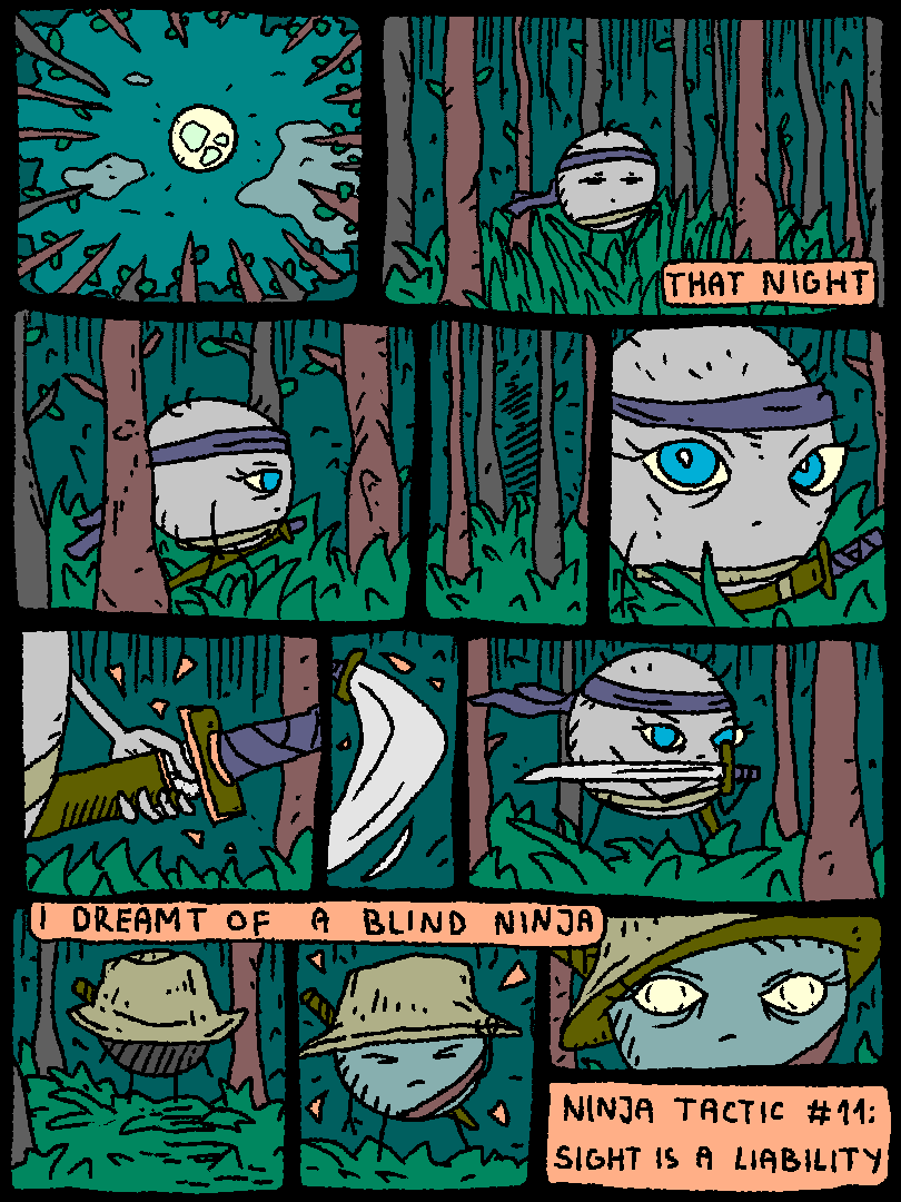 sight is a liability