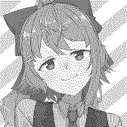 dithered profile picture of Madeline, the techno-witch of hackers.town